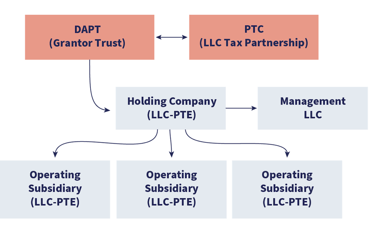 PTC DAPT structure